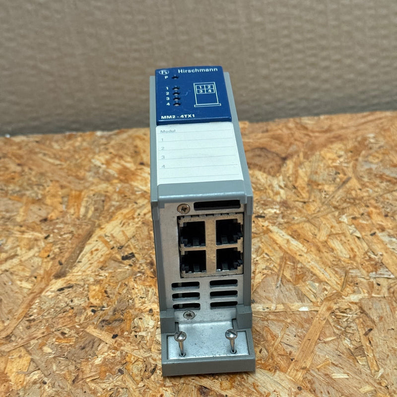 2PCs Hirschmann – MM2-4TX1 – Modular Industrial Communication Equipment (MICE)