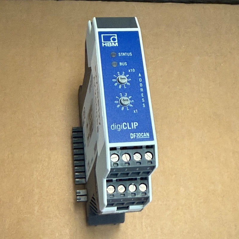 HBM – DF30CAN – (digiCLIP) Digital Measuring Amplifier / Strain Gauge Amplifier