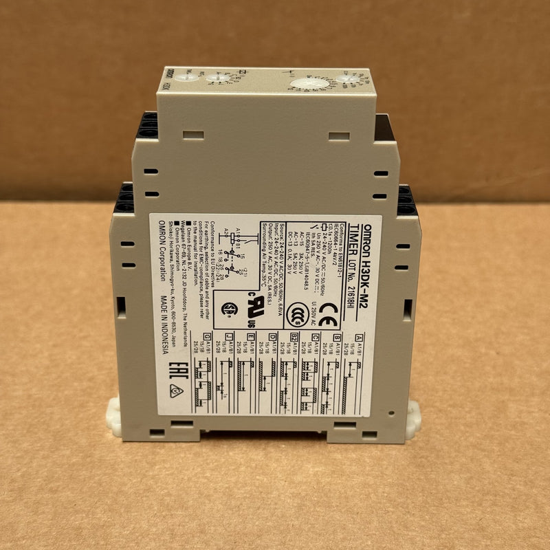 Omron – H3DK-M2 – MULTIFUNCTION TIMER RELAY 24-240V AC/DC