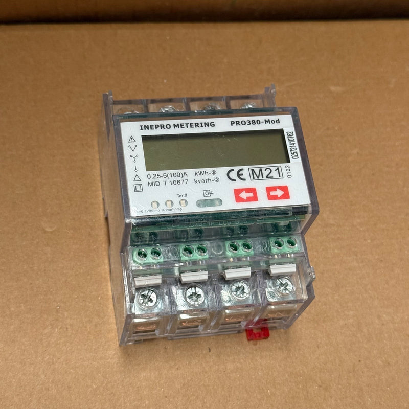 Inepro – PRO380-Mod – 3-Phase Smart Energy Meter (Modbus RTU) EN50470-1/3