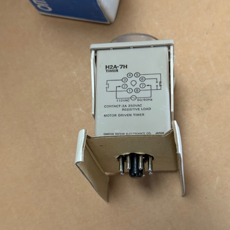 Omron – H2A-7H – Motor-Driven Timer / Analog Time Delay Relay 220V AC, 50/60 Hz
