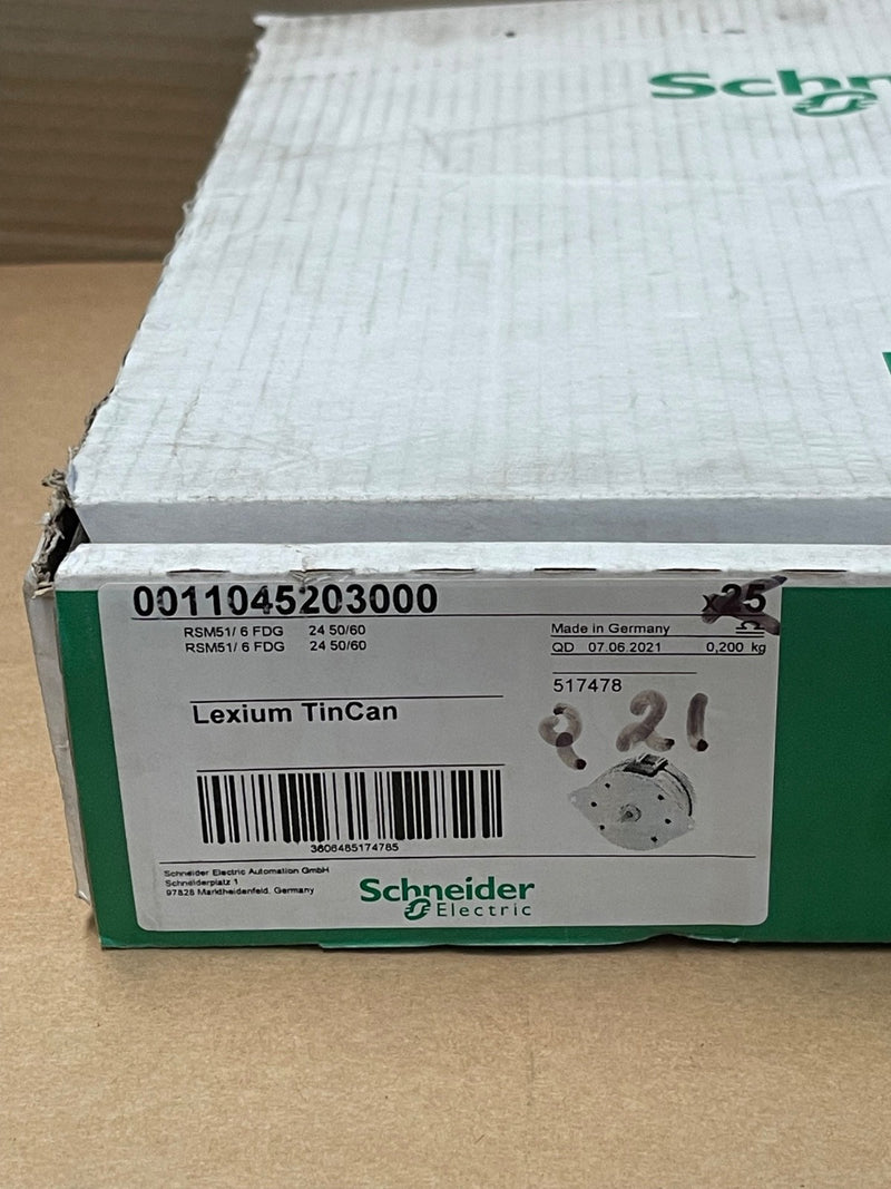 1PCs Schneider Electric – 0011045203000 – RSM51/6 FG TinCan Synchronous Motor