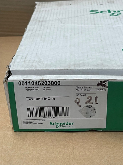 1PCs Schneider Electric – 0011045203000 – RSM51/6 FG TinCan Synchronous Motor