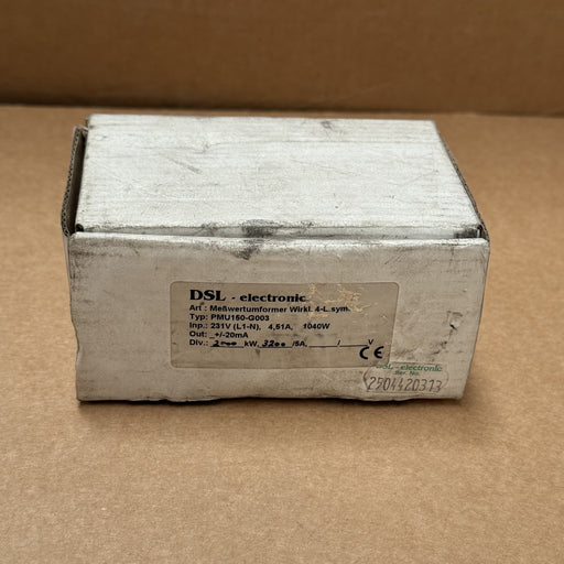 DSL electronic – PMU150-G003 – Real Power Transducer 4-Wire ±20mA