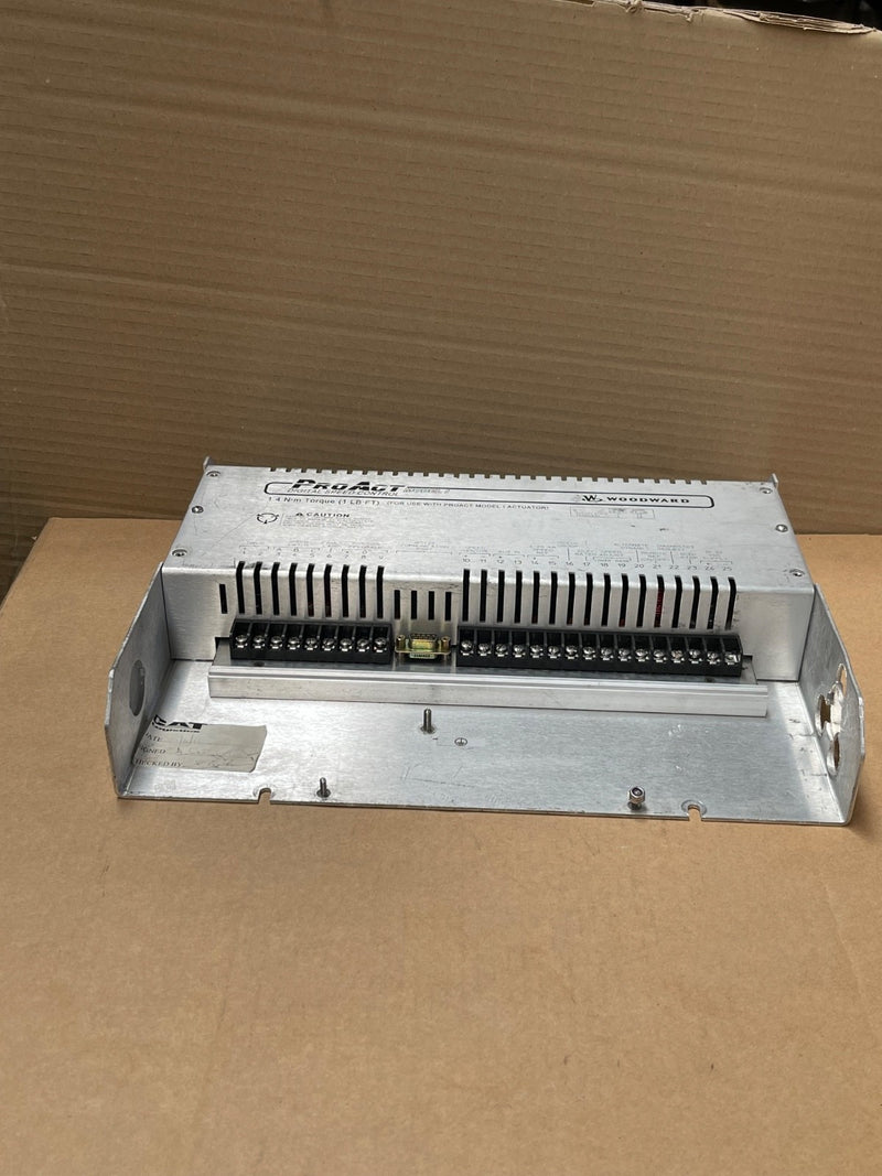 Woodward – ProAct Model I – Digital Speed Control for Actuator Systems