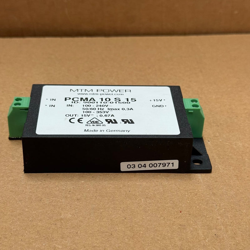 MTM Power – PCMA 10 S15 – 15V DC Power Supply Module