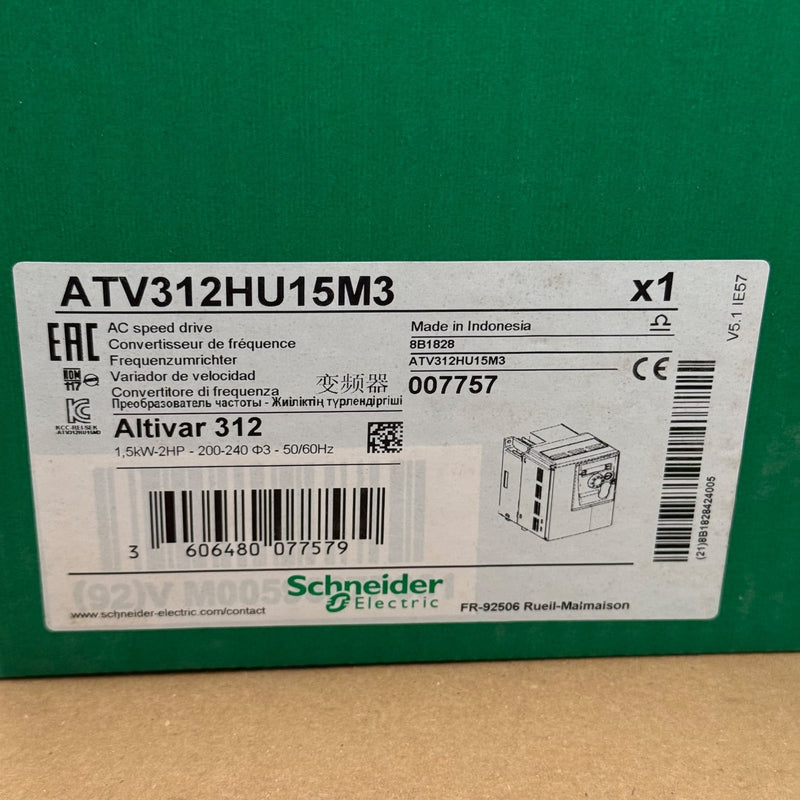 Schneider Electric – ATV312HU15M3 – Variable Speed Drive