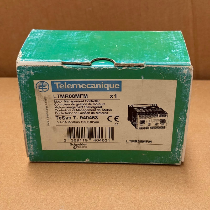 Telemecanique– LTMR08MFM – TeSys T Motor Controller 0.4−8 A, 100–240 VAC