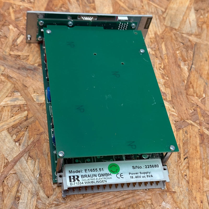 Braun – E1655.51 – Turbine Overspeed Protection System / Speed Monitor Module