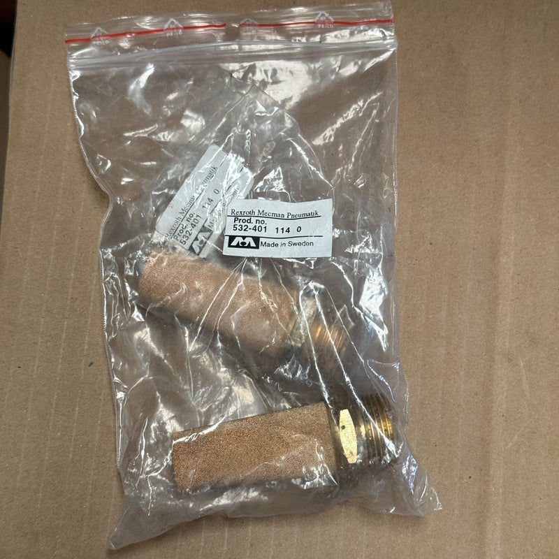 2PCs Rexroth – 5324011140 – Ceramic Silencer