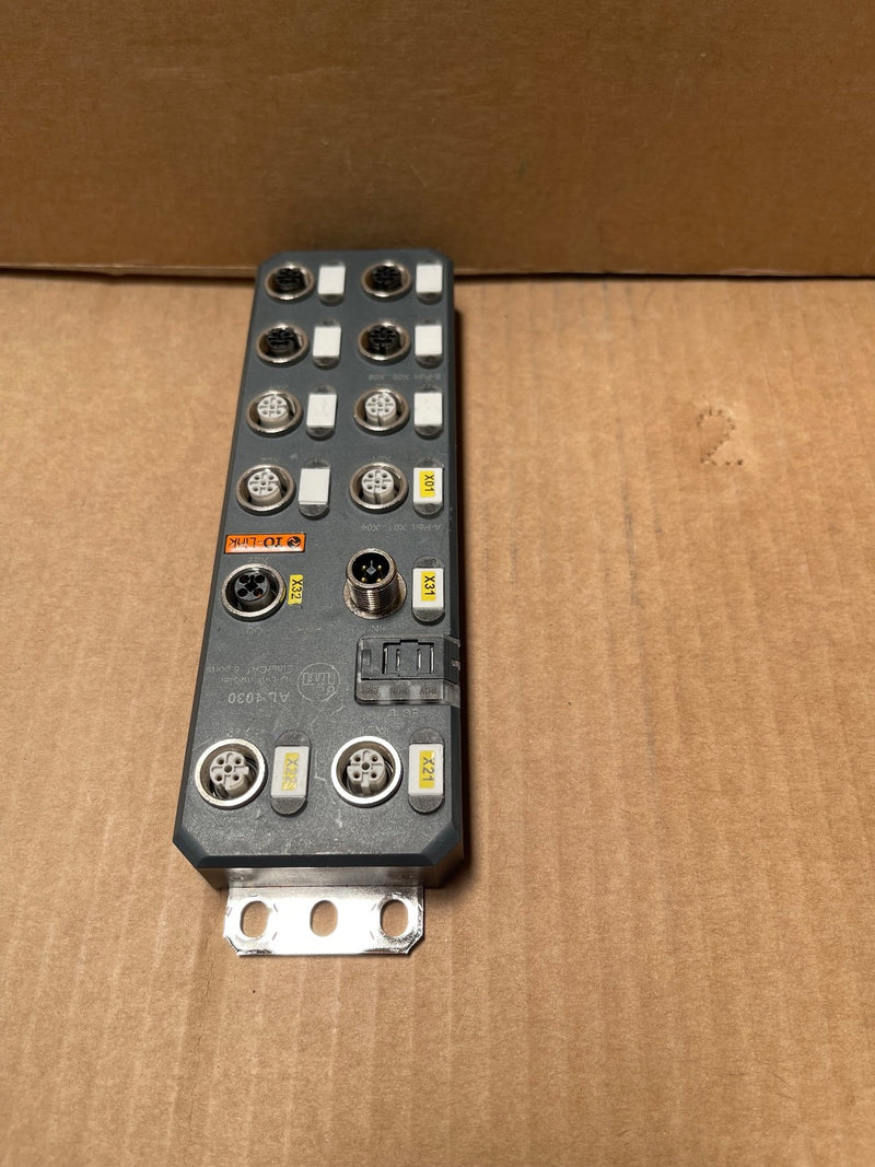 ifm – AL1030 – IO‑Link Master PowerLine with EtherCAT Interface, 12 DI/8 DO
