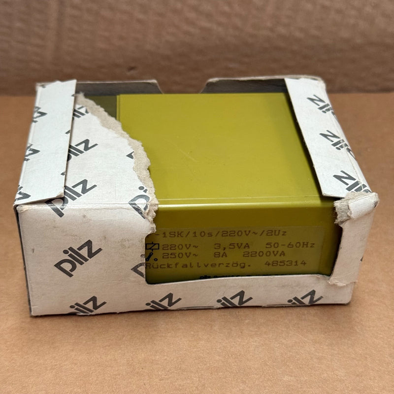 Pilz – 485314 (PF-1SK/10s / 220V~/2Uz) – Safety Relay / Safety Switching Device