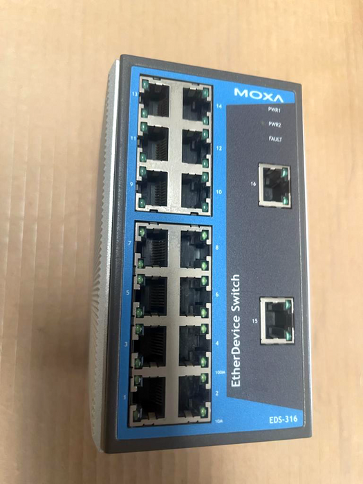 MOXA EDS-316 EtherDevice Switch Unmanaged Switches