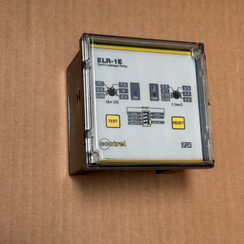 Contrel – ELR-1E 100-400 – Earth Leakage Relay 96×96 mm Panel Mount