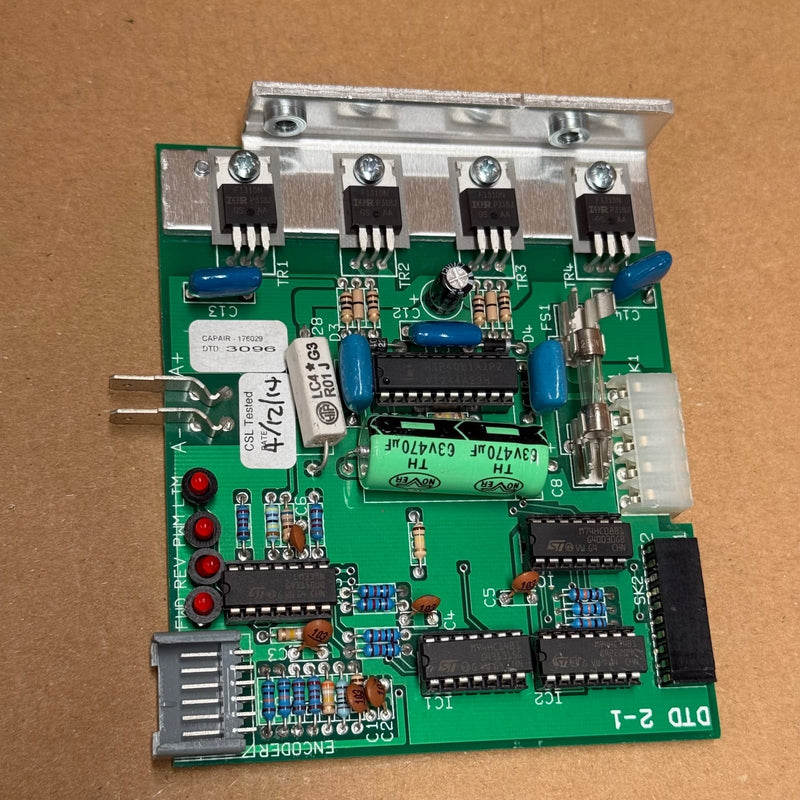 CAPAIR – DTD 2-1 (176029 / 3096) – H-Bridge DC Motor Driver Board