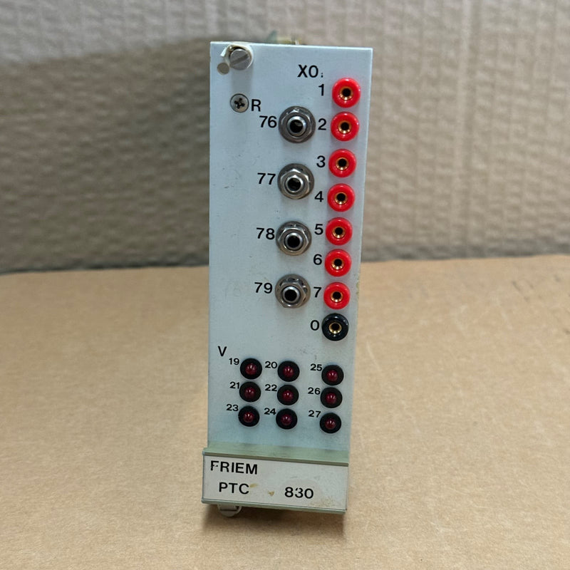 FRIEM – PTC830 – PTC Thermistor Protection Relay Unit