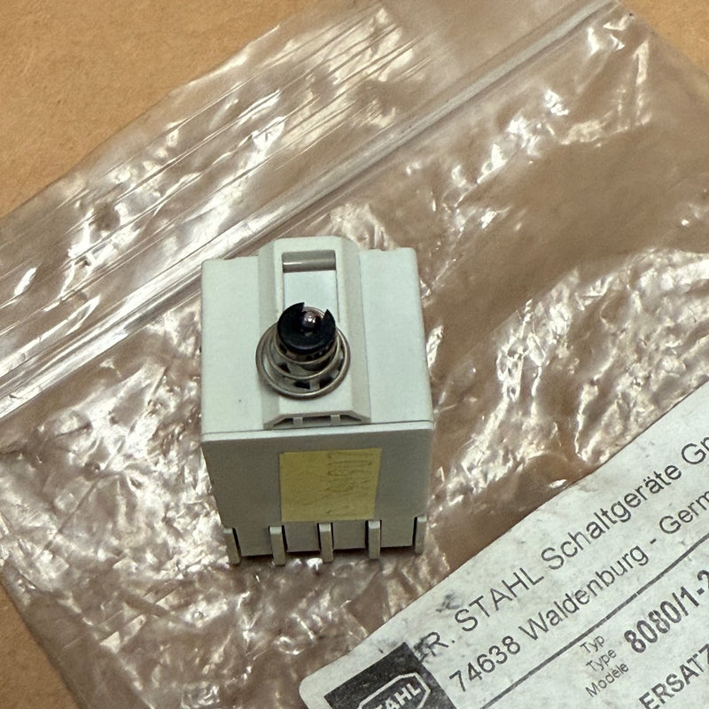 R. Stahl – 8080/1-2 – Ex-Proof Contact Element / Snap-Action Switch Block