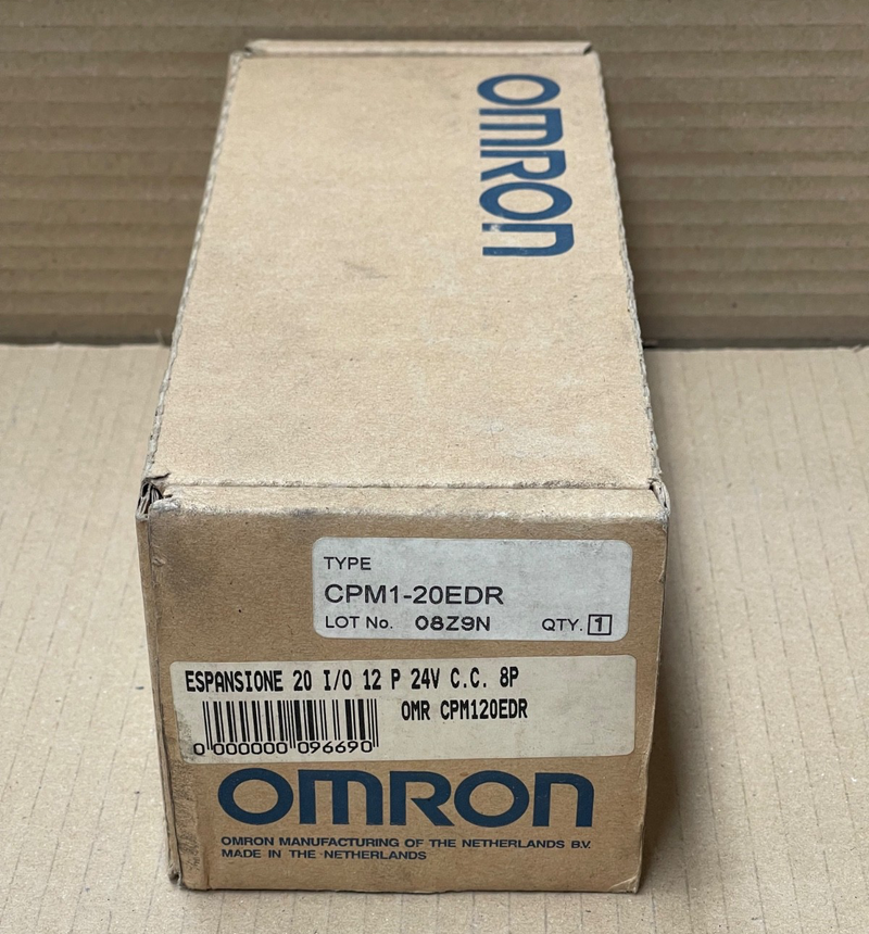 Omron – CPM1‑20EDR – PLC Expansion / Brick Controller Module (20 I/O, 24 VDC)