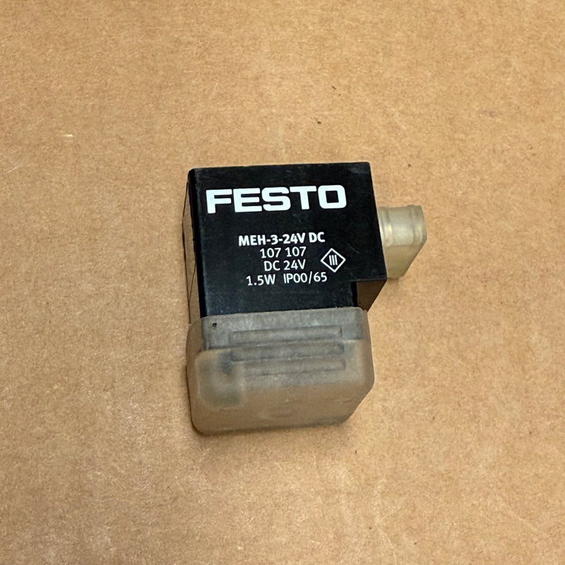 Festo – MEH-3-24V DC (107107) – Solenoid Valve Coil