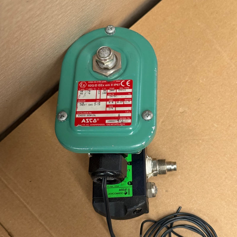 ASCO – EMG551B301SL – 3/2-5/2 Pilot-Operated ATEX Solenoid Valve