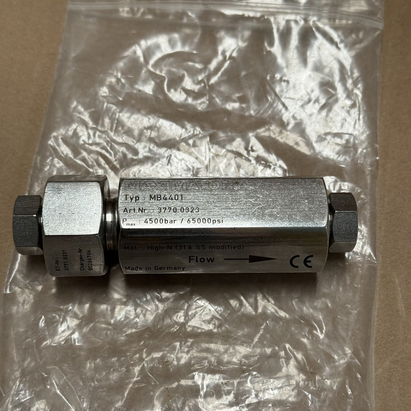 Maximator - MB4401 / 3770.0323 - HIGH PRESSURE VALVE