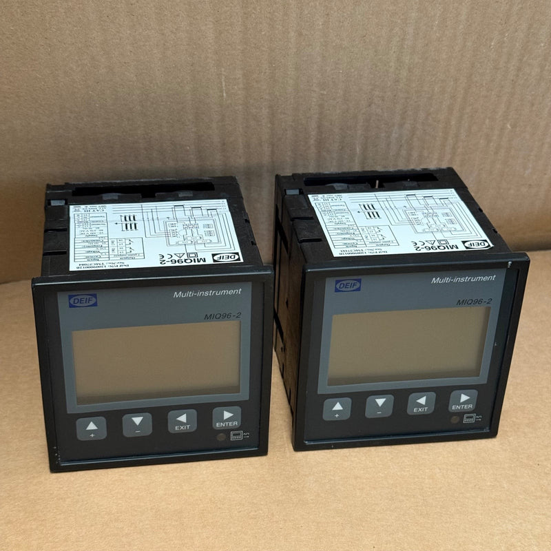 DEIF – MIQ96-2 – Multi-instrument Digital Panel Meter