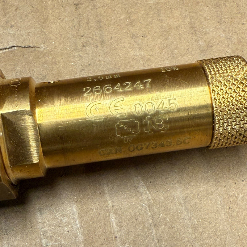 HEROSE – TUV-SV-16-1090 – High-Performance Brass Safety Relief Valve
