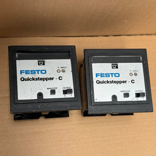 Festo – FSS-12-C (15609) + FSS-F-12 (11570) – Quickstepper Pneumatic Sequencer