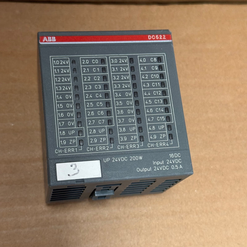 ABB – DC522 (1SAP240600R0001) – S500 Digital I/O Module