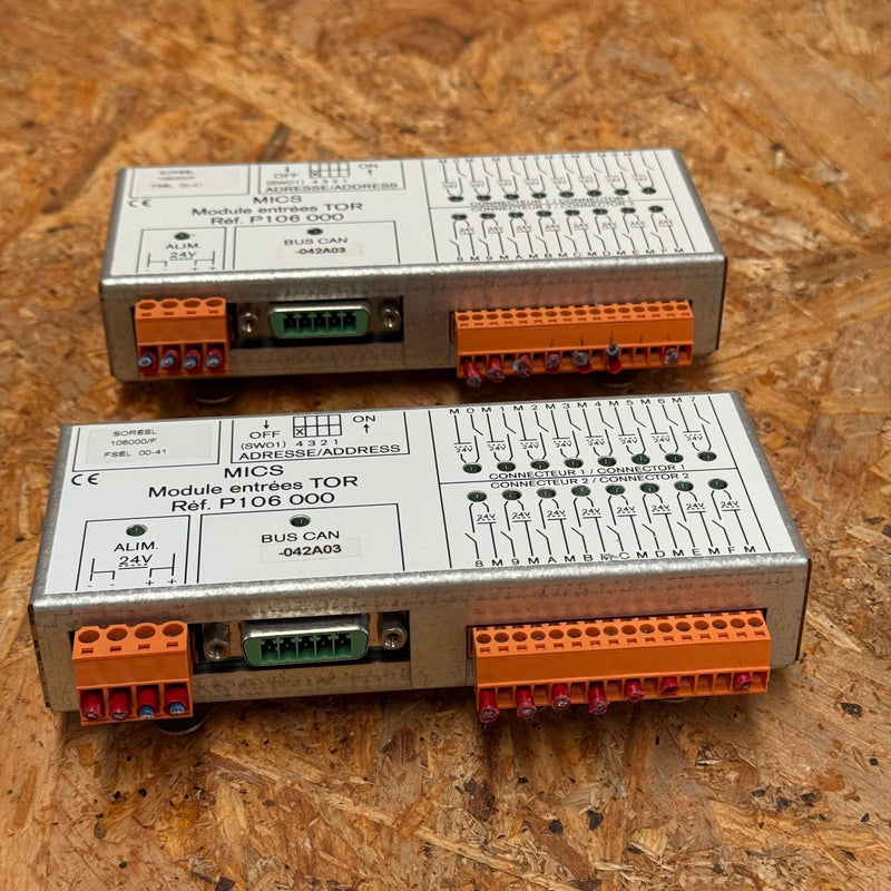 Soreel – MICS P106000 – Digital Input Module / TOR Input Module (Bus CAN)