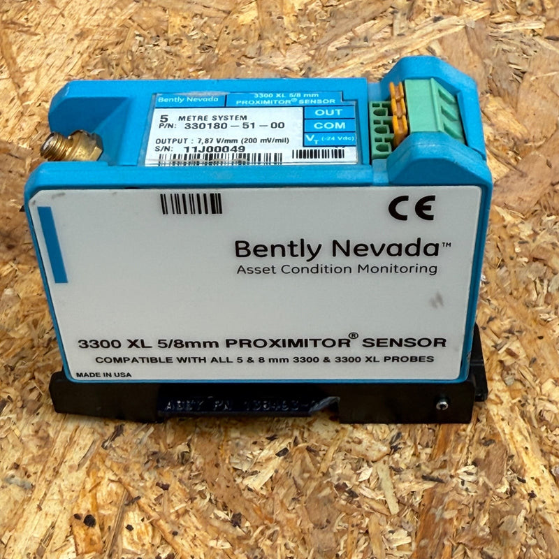 Bently Nevada – 330180-51-00 – 3300 XL 5/8mm Proximitor Sensor