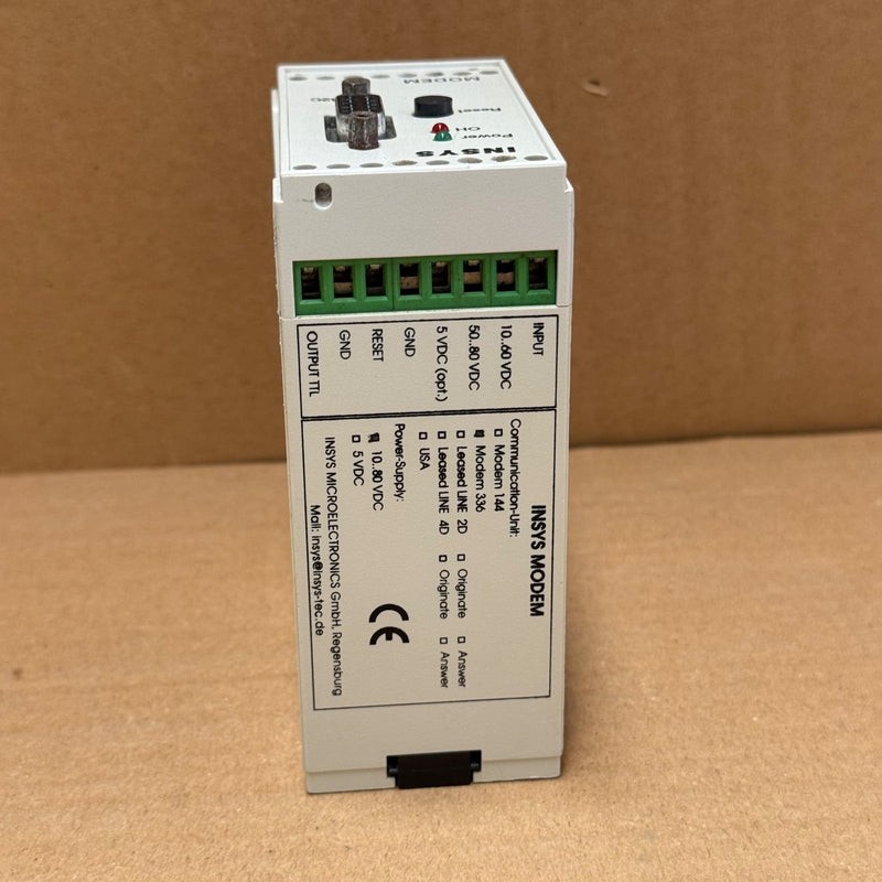 INSYS icom – MODEM 336 Series – Industrial Dial-Up / Leased-Line Analog Modem