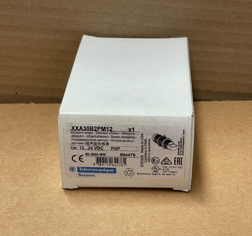 Telemecanique – XXA30B2PM12 – Ultrasonic Proximity Sensor M30 2 m PNP