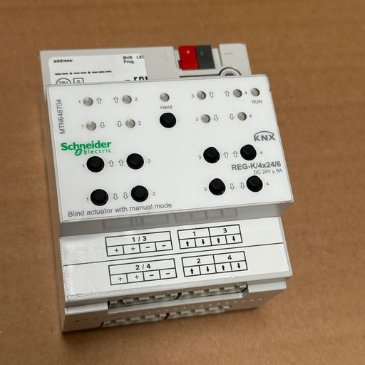 Schneider Electric – MTN648704 – SpaceLogic KNX Blind/Shutter Actuator
