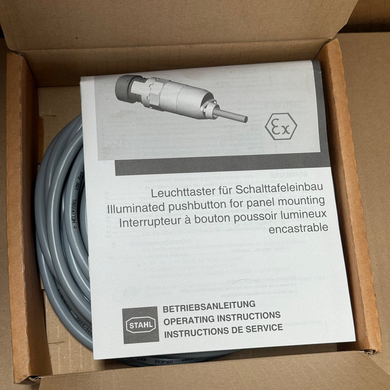 R. STAHL – 8018/3113 / al-6 – LED Illuminated Pushbutton
