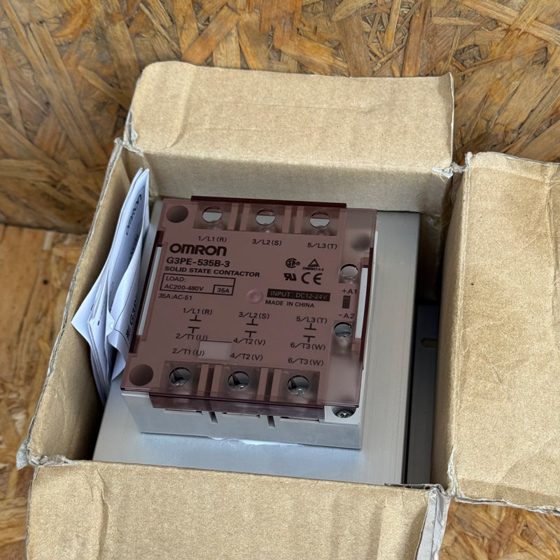 Omron – G3PE-535B-3 – Three-Phase Solid State Relay / SSR for Heaters