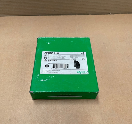 Schneider Electric – XPSBF1132 – Preventa Two‑Hand Safety Control Module 24 V DC