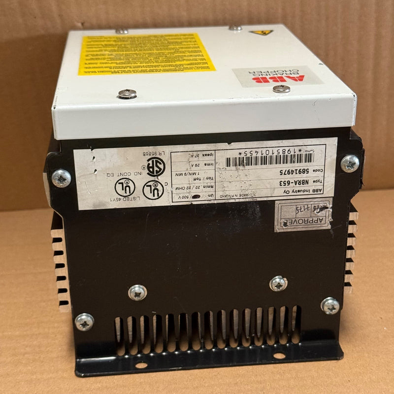 ABB – NBRA-653 – External Dynamic Braking Chopper Unit (230-500VAC)