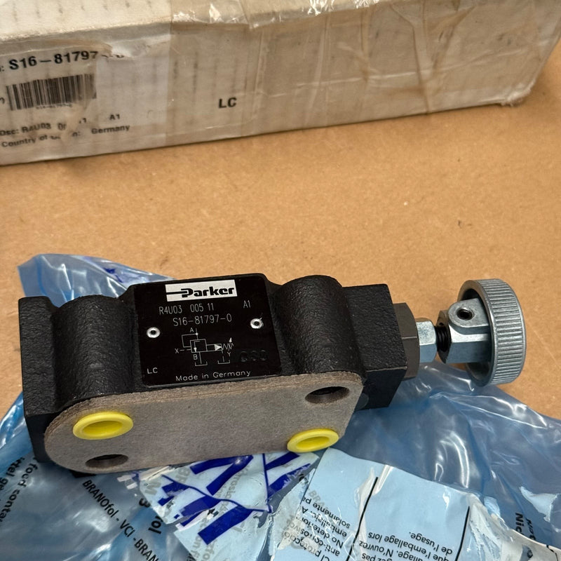 Parker – R4U03-00511-A1 / S16-81797-0 – Subplate-Mounted Hydraulic Valve