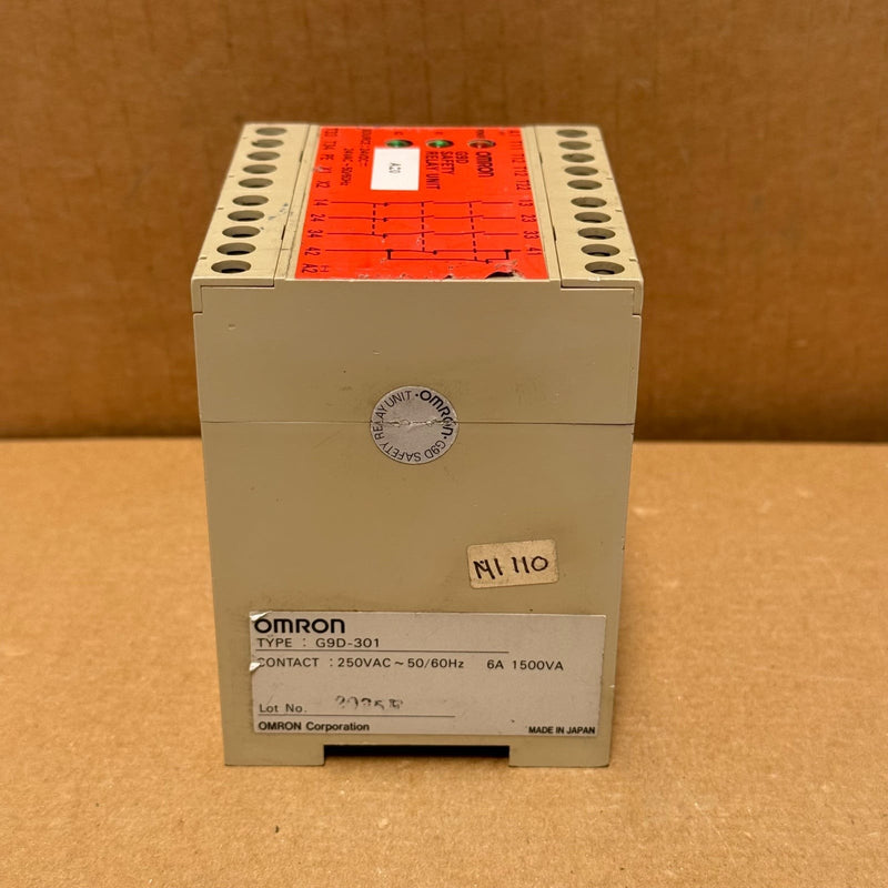 Omron – G9D-301 – Safety Relay Unit