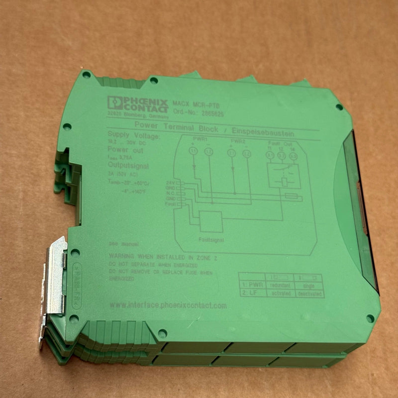Phoenix Contact – MACX MCR-PTB – HART Transparent Repeater Power Supply