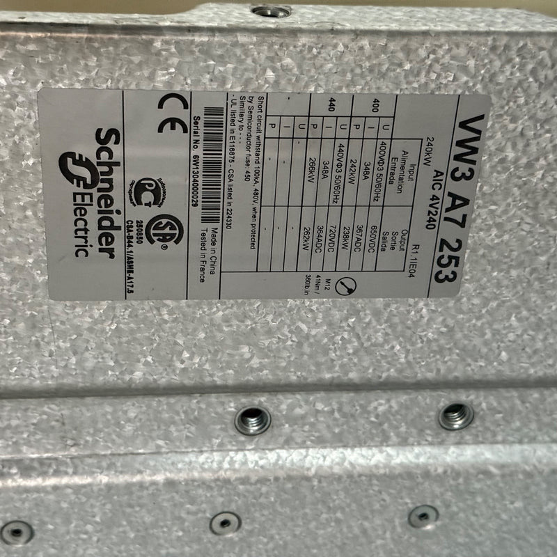Schneider Electric – VW3A7253 – Active Infeed Converter / Active Front End
