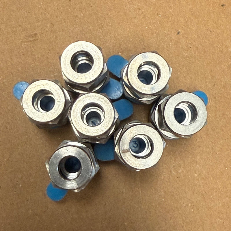 7PCs Parker – M8MSC3/8R-316 – BSPP Male Connector