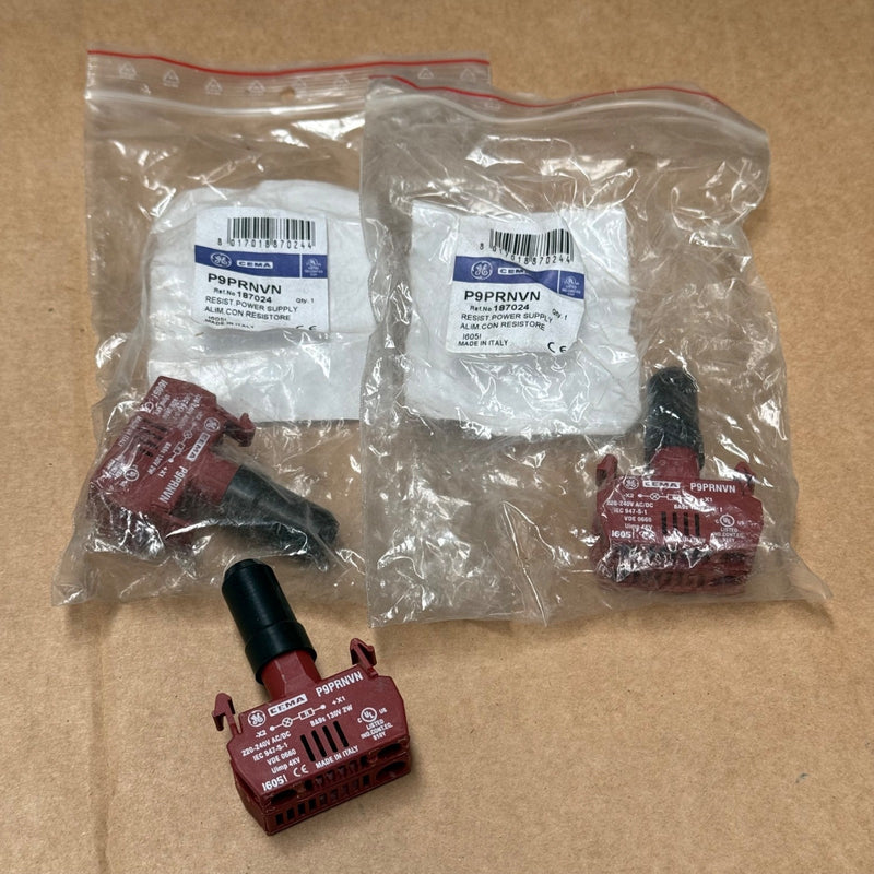 General Electric – P9PRNVN – 220–240 V Panel Pushbutton Lamp Resistor