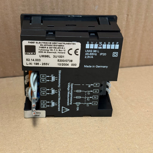 Faget – UMI96L (3U1001) – Universal Measuring Power Analyzer