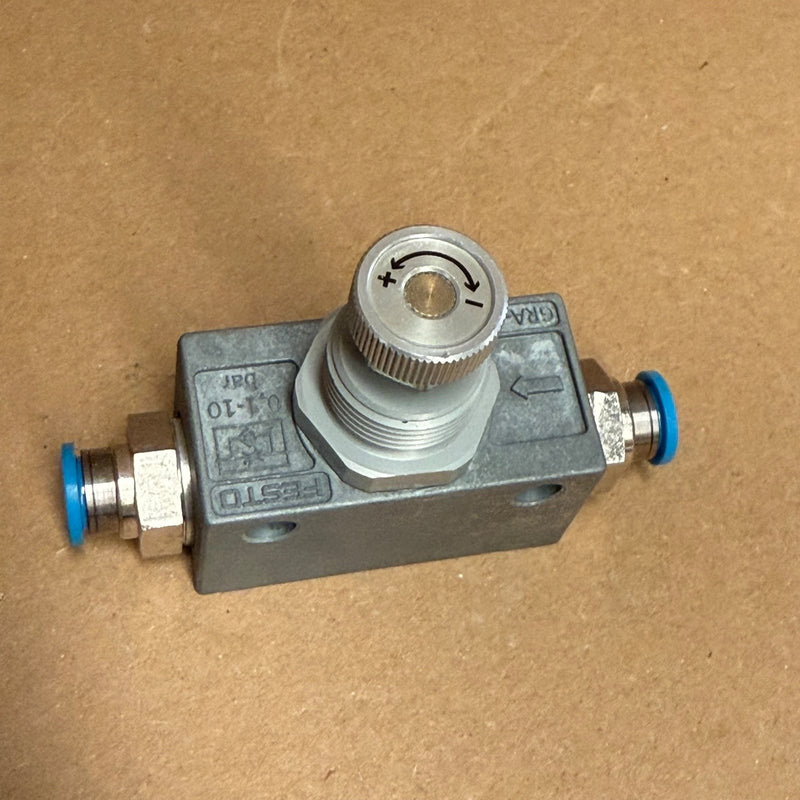 Festo – GRA-1/4-B (6509) – One-Way Flow Control / Throttle Check Valve