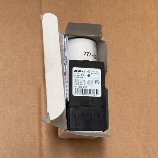 Siemens – 3RT1916‑2FJ21 – Time‑Delayed Auxiliary Switch Block (AC/DC 24 V)