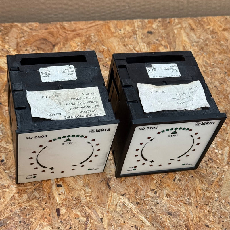 Iskra – SQ 0204 – Microprocessor-Based Synchronizing Unit / Synchroscope Meter