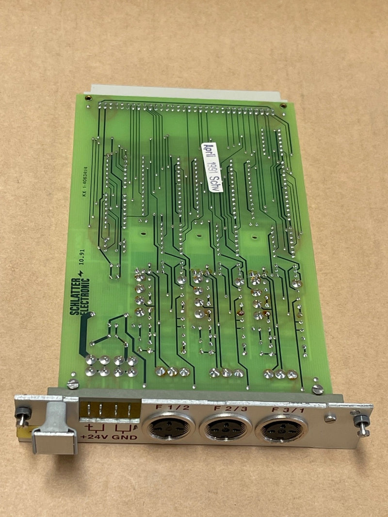 Schlatter – 406340.001.13 – KX Power Interface / PC Board Computer +24 V