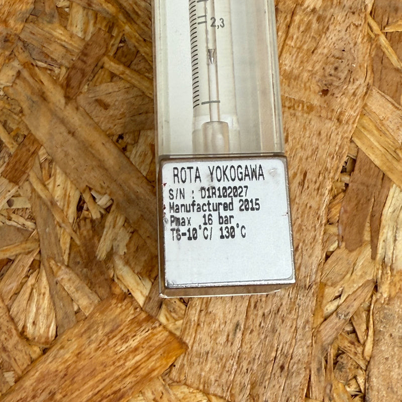 Rota Yokogawa – D1R102027 (RAGK Series) – Glass Tube Variable Area Flow Meter